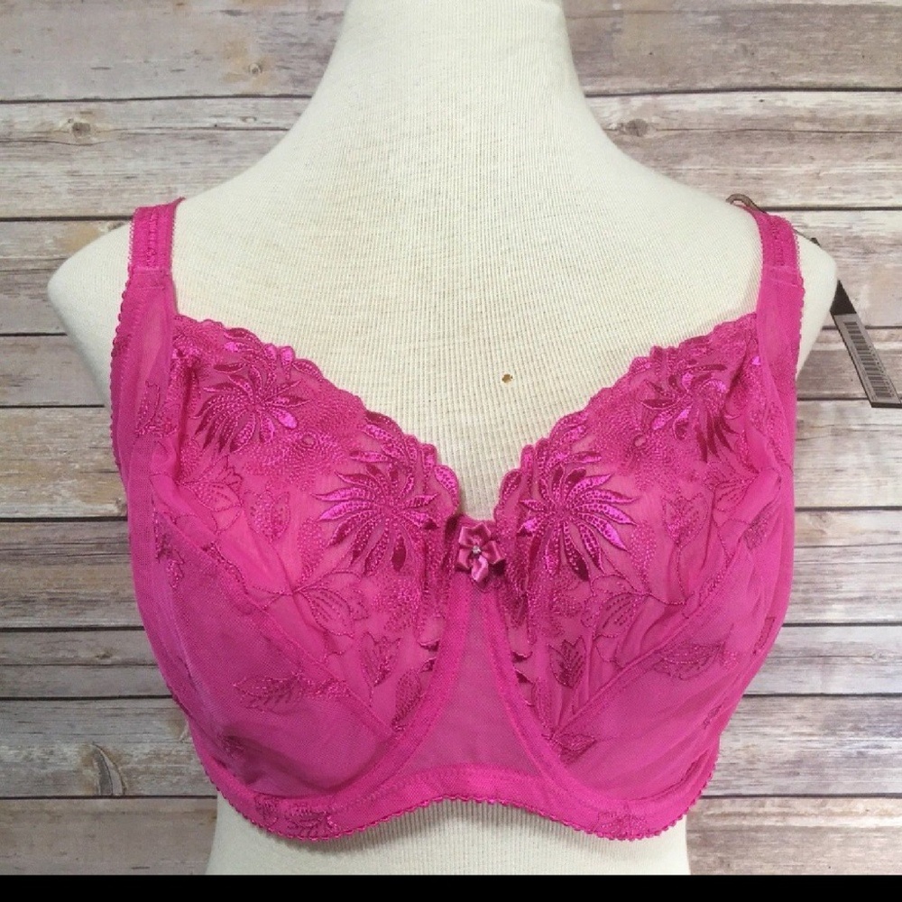 Pour Moi pink 42FF bra